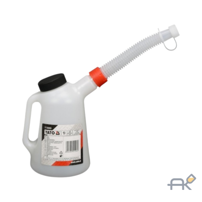 Лейка пластиковая с крышкой для сто 1л(YT-06980)